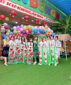 Áo Dài Hoạ Tiết